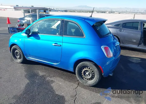 2015 Fiat 500 Pop from USA, damaged, VIN 3C3CFFAR0FT647722